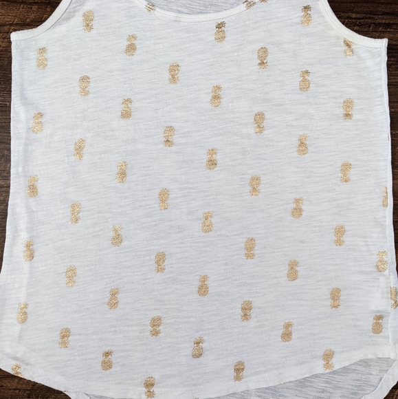 Old Navy Pineapple Tank Top - Picture 1 of 7